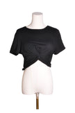 SHEIN Women Crop Tops Regular fit in Black - 0XL