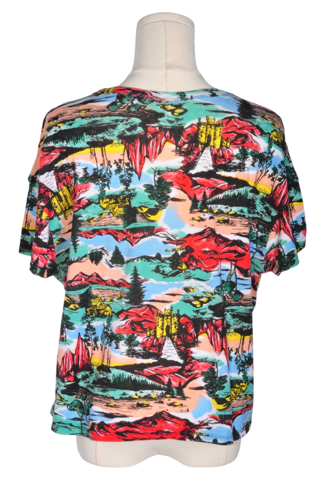 ZARA Women T-Shirts Regular fit in Red - M