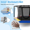 4 FT Small Toddler Recreational Trampoline with Safety Enclosure Net
