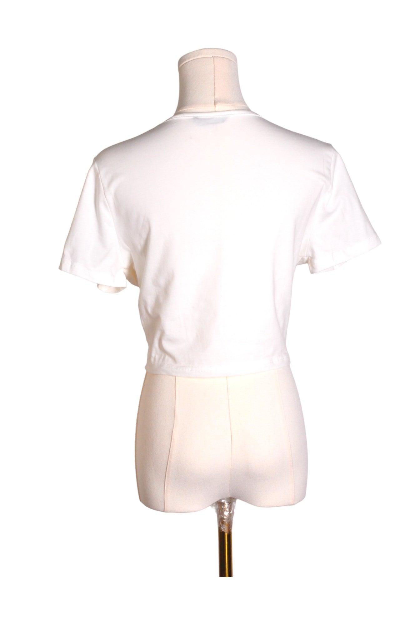 SHEIN Women Crop Tops Regular fit in White - 0XL