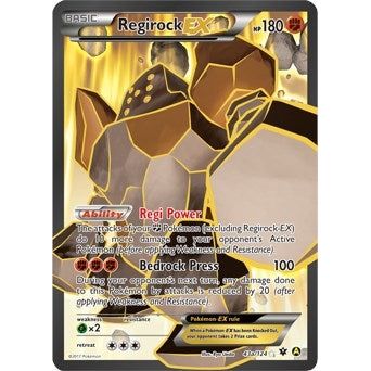 Regirock EX - 43a/124 (043a/124) (PR)