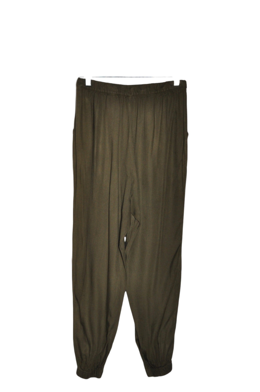 H&M Women Work Pants Regular fit in Green - 8