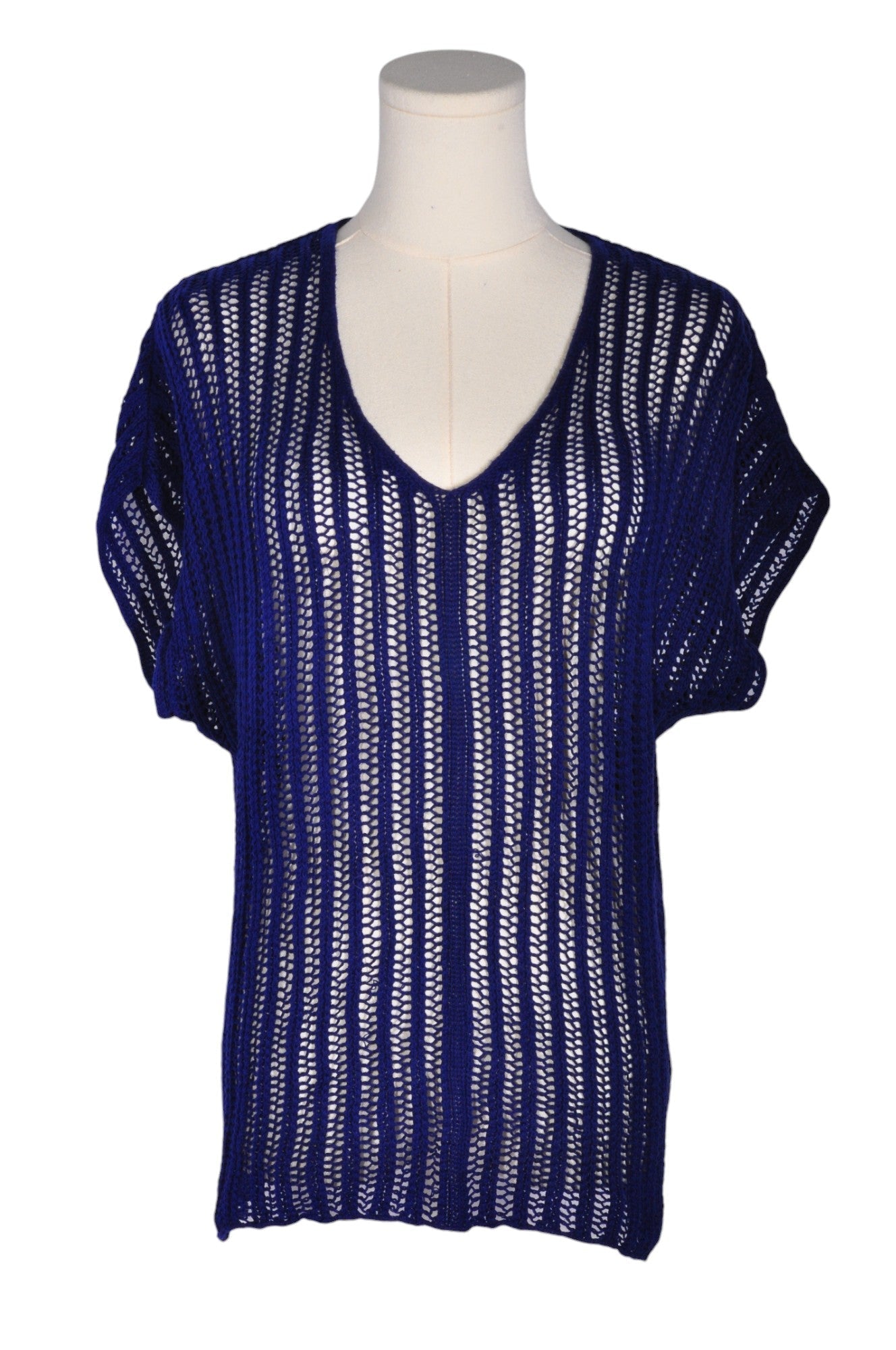 OLD NAVY Women Knit Tops Regular fit in Blue - S