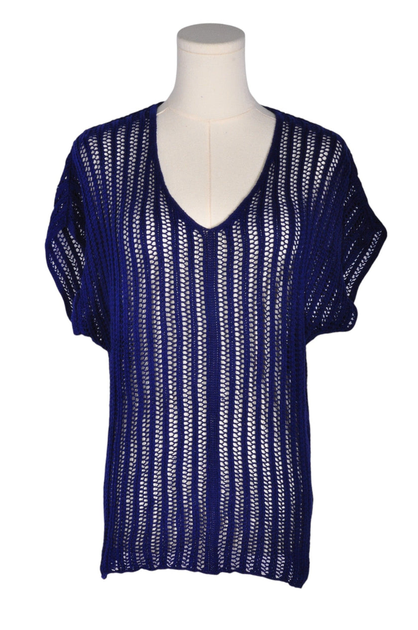 OLD NAVY Women Knit Tops Regular fit in Blue - S