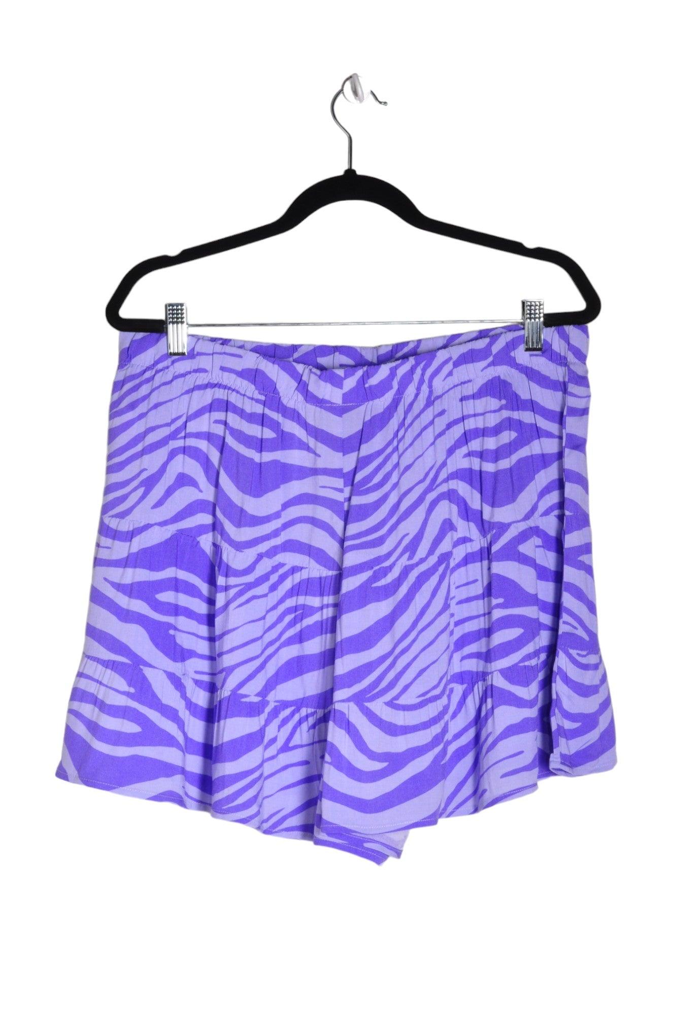 NOBO Women Casual Skirts Regular fit in Purple - L, XXL