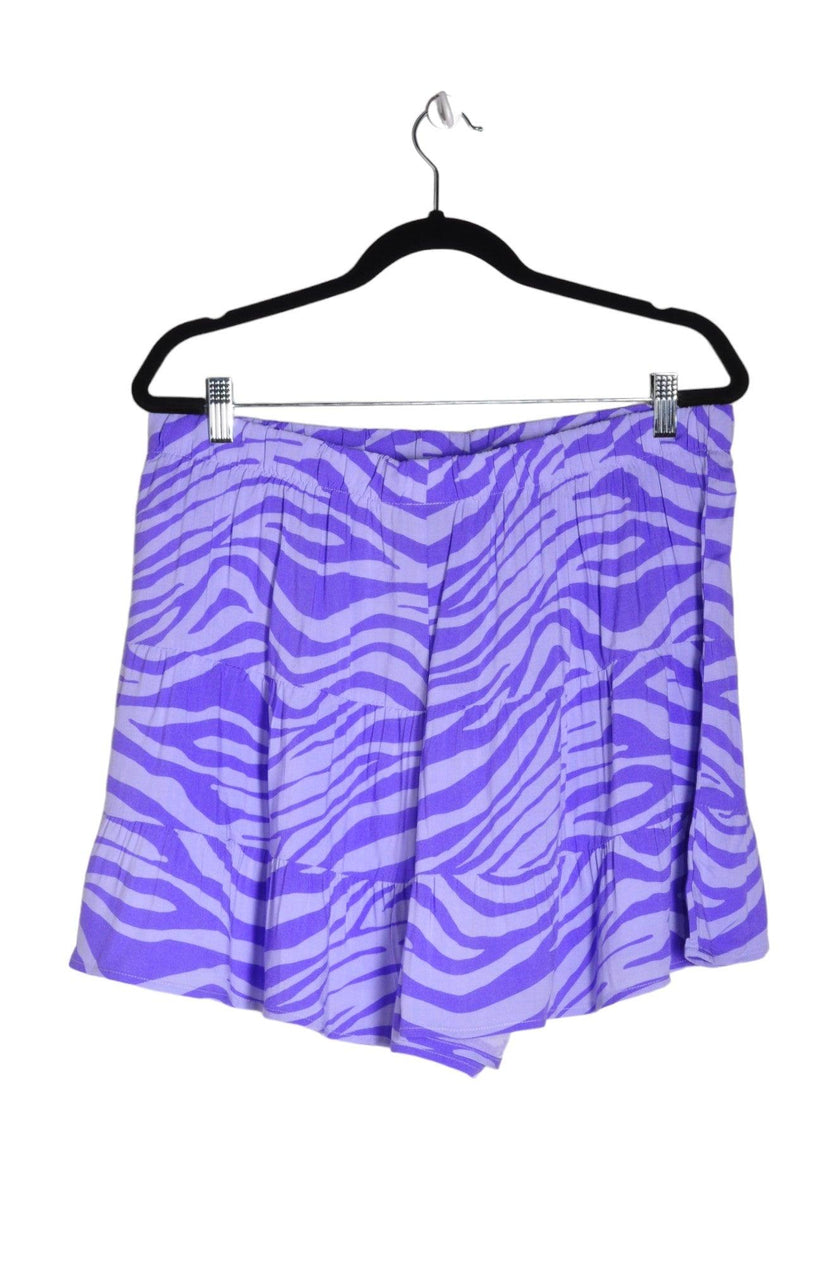 NOBO Women Casual Skirts Regular fit in Purple - L, XXL