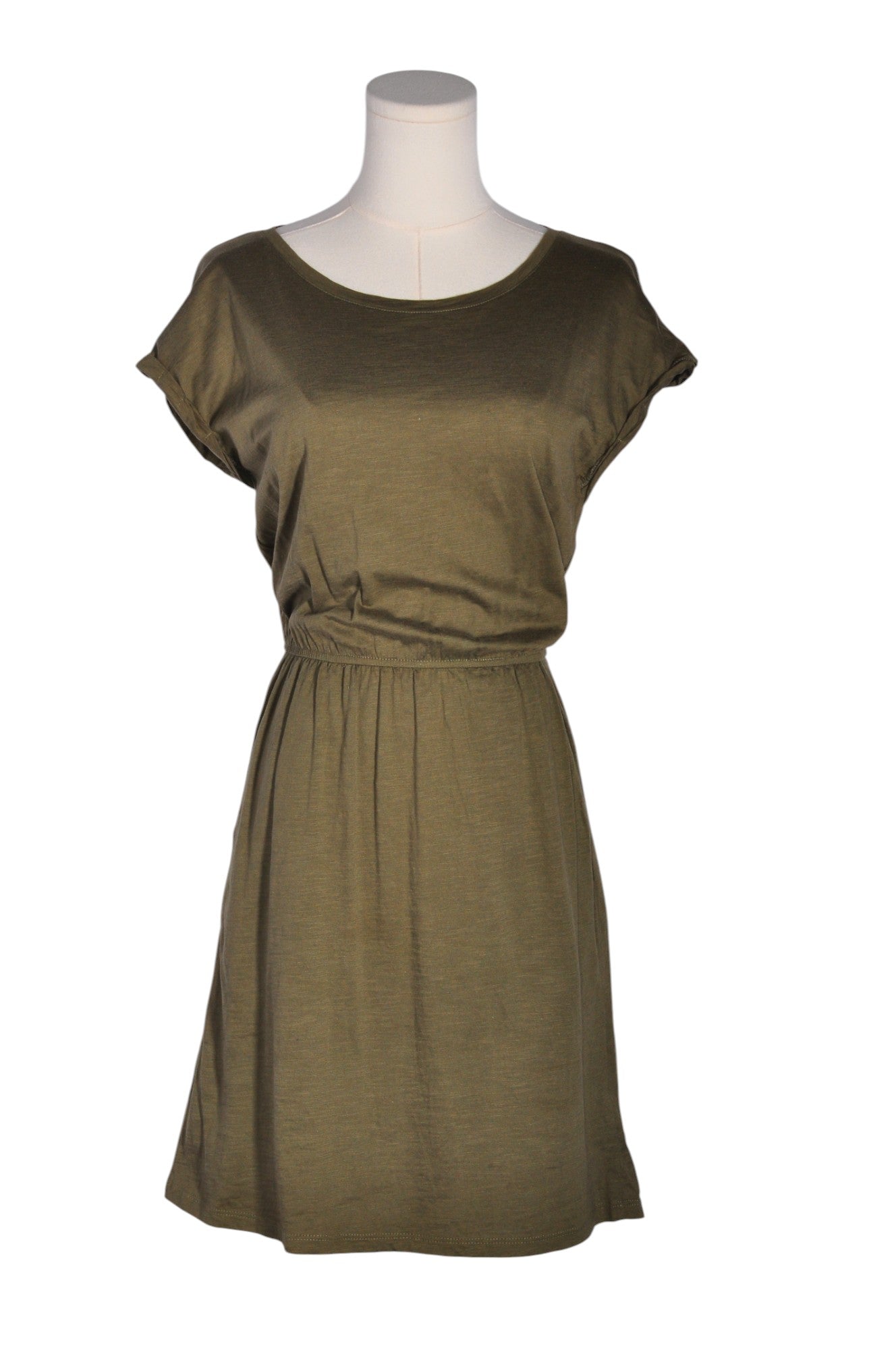 H&M Women A-Line Dresses Regular fit in Green - XS