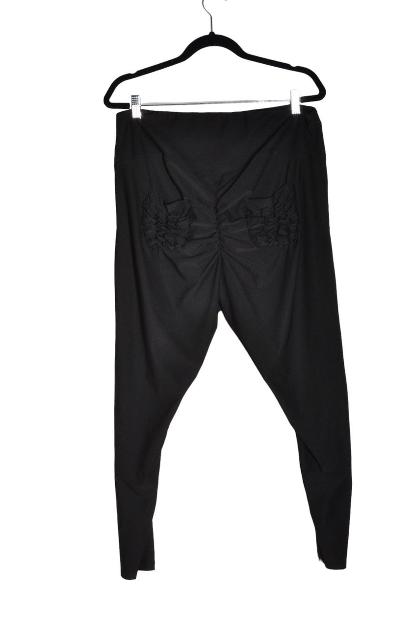 SHEIN Women Leggings Regular fit in Black - 3XL