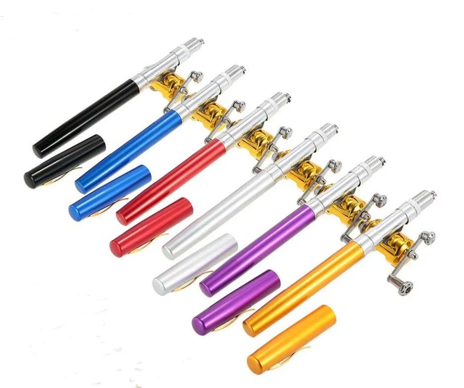 Mini fishing rod, portable pen fishing - 1 meters
