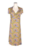 LEOTA Women Wrap Dresses Regular fit in Yellow - S
