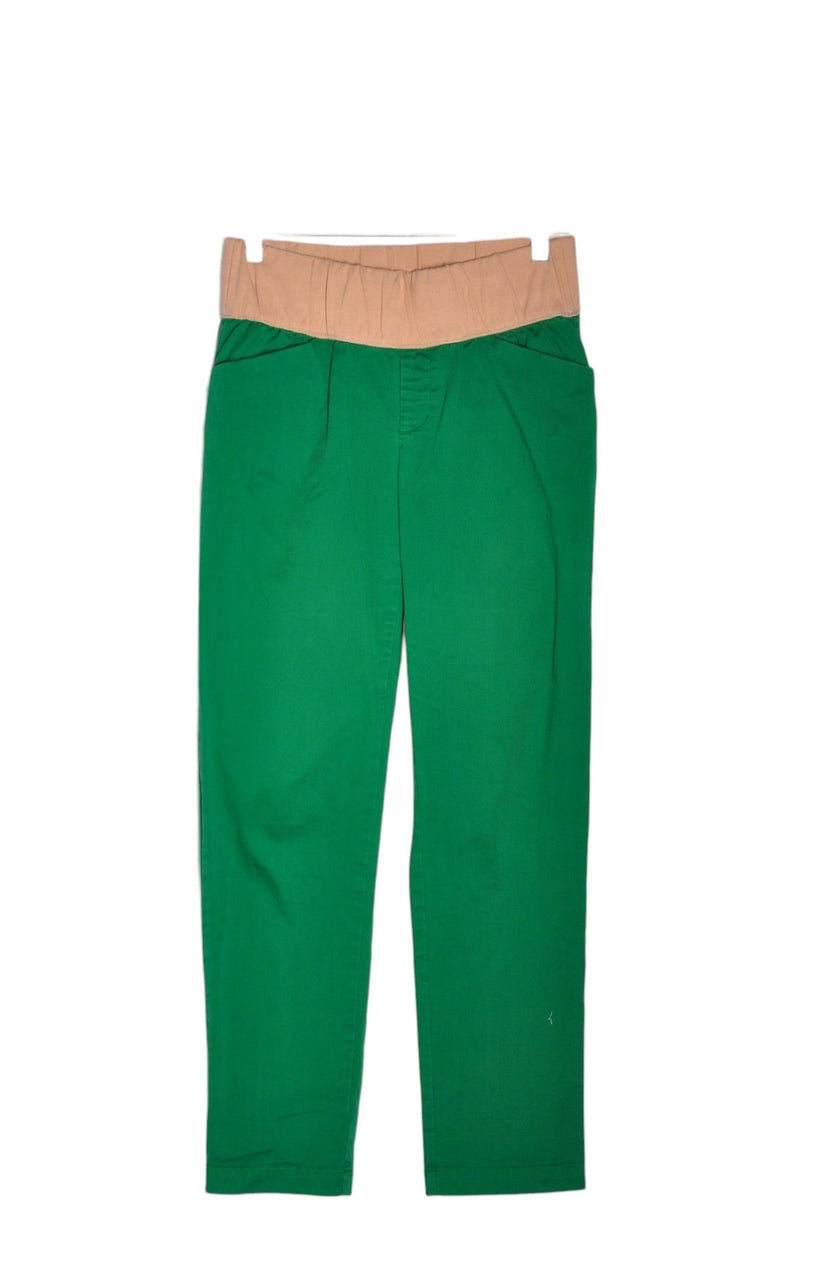 GAP Women Trousers Regular fit in Green - 6