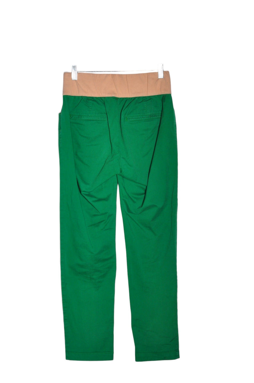 GAP Women Trousers Regular fit in Green - 6