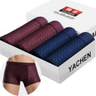 Yachen Silky mesh Breathable boxer briefs underwear men