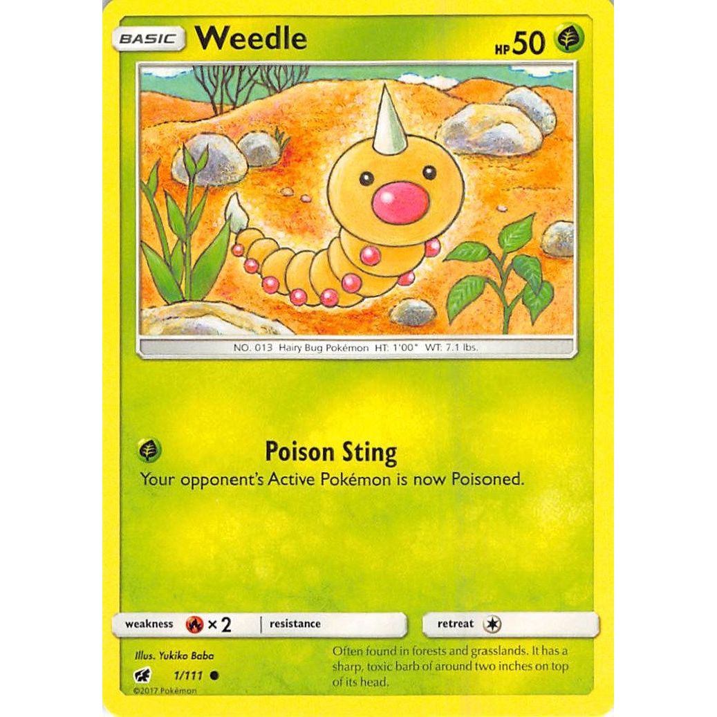 Weedle (1/111) (SM04)