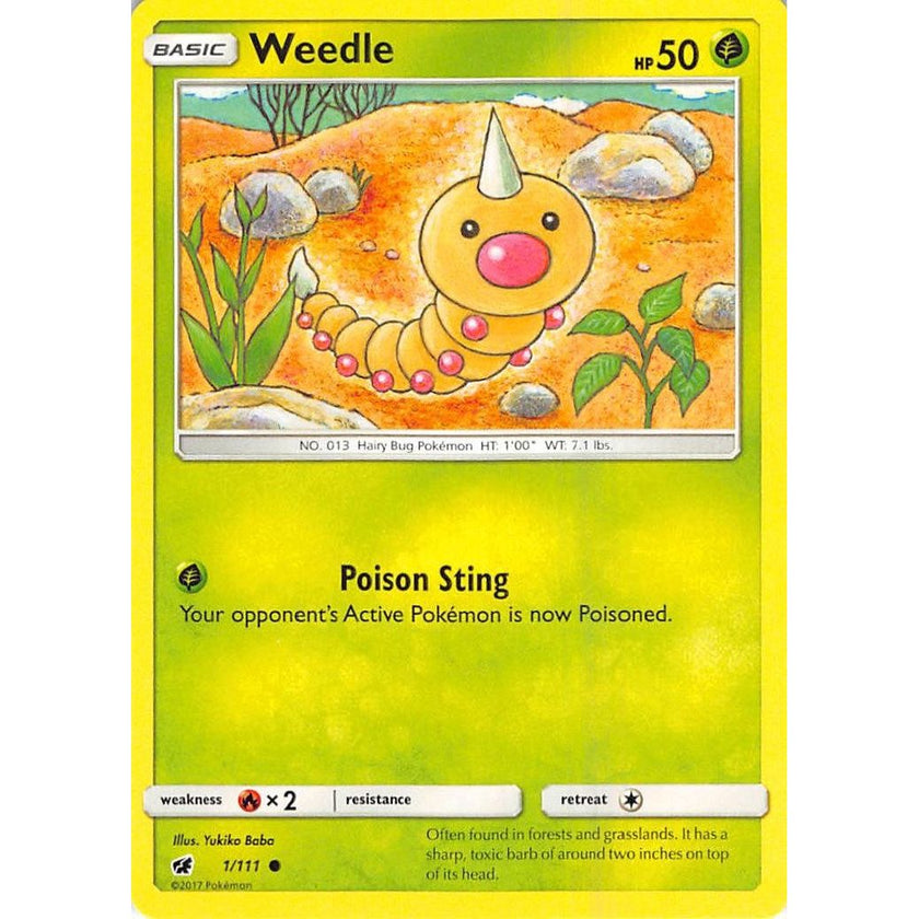 Weedle (1/111) (SM04)