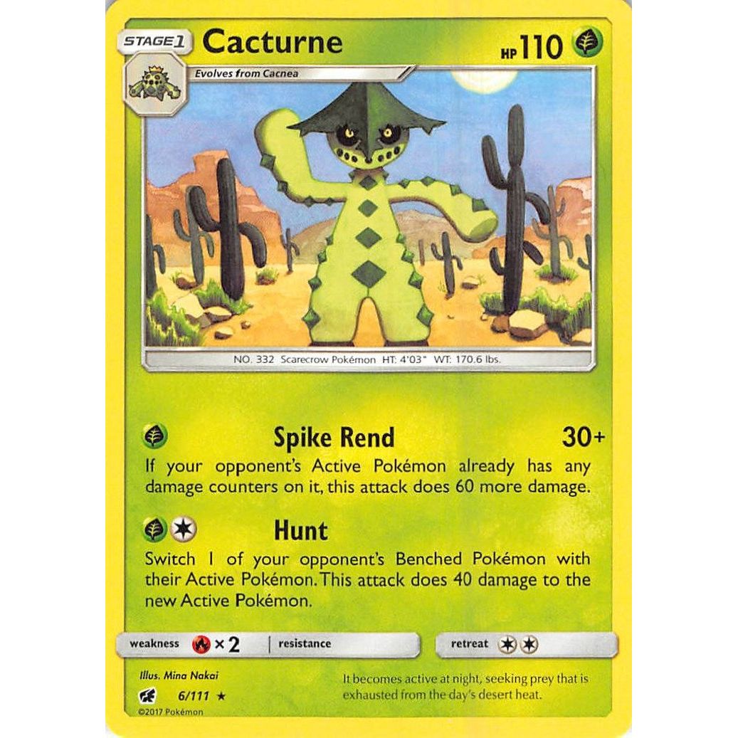 Cacturne (6/111) (SM04)