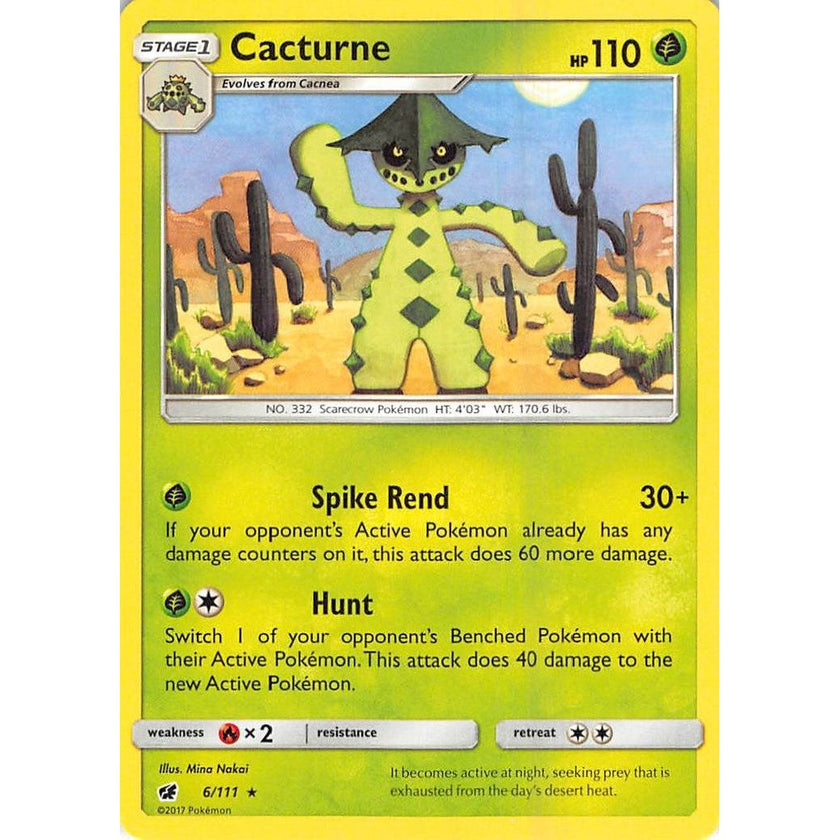 Cacturne (6/111) (SM04)
