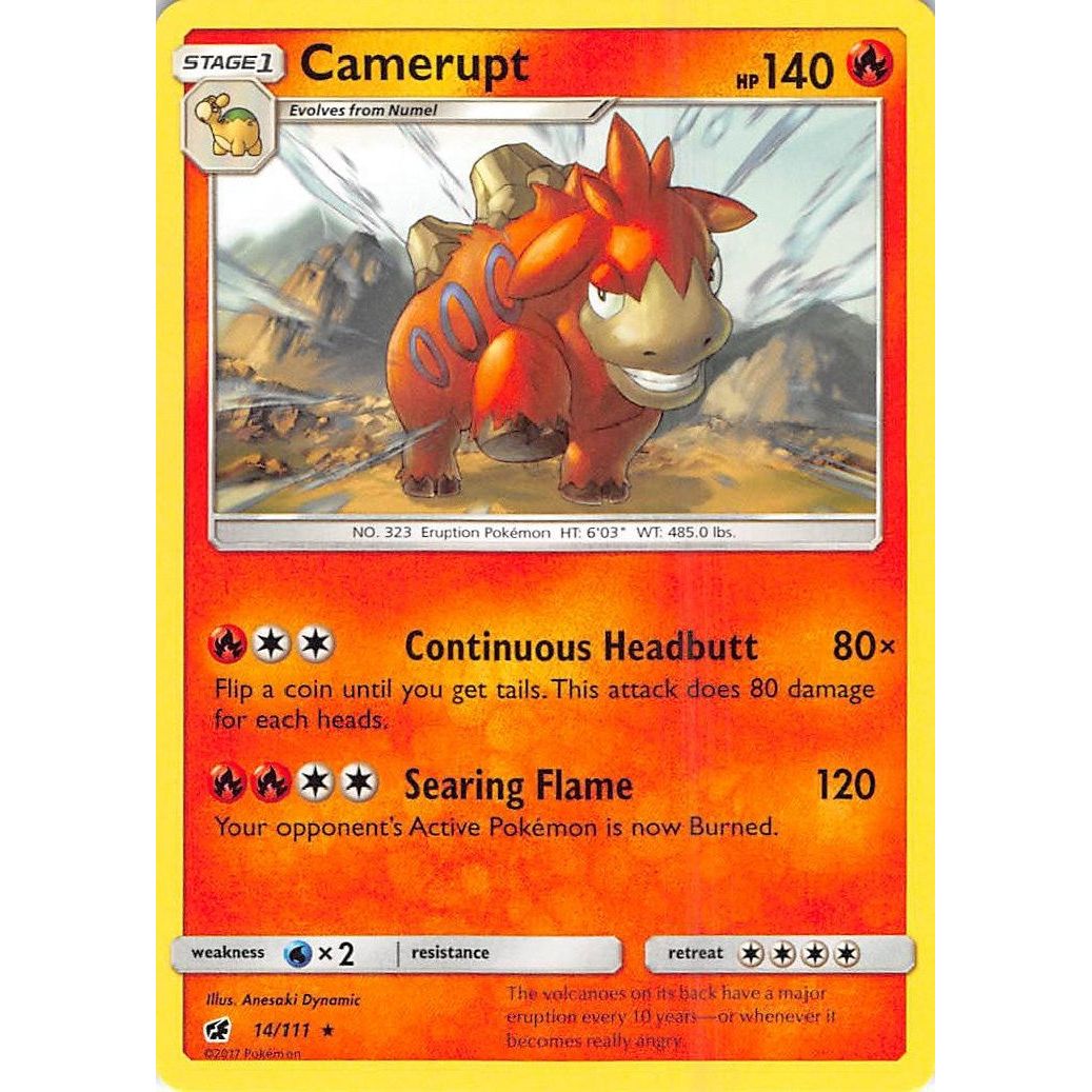 Camerupt (14/111) (SM04)