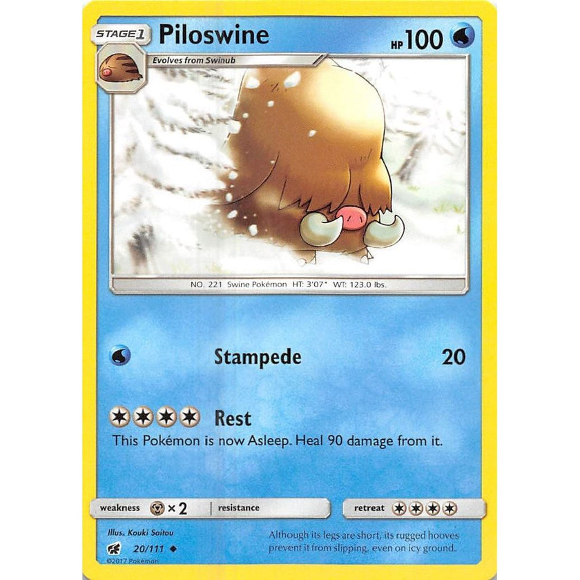 Piloswine (20/111) (SM04)