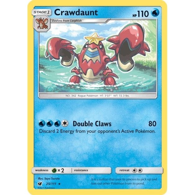 Crawdaunt (25/111) (SM04)