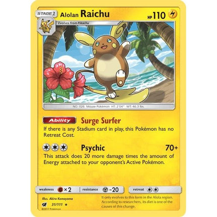 Alolan Raichu (31/111) (SM04)