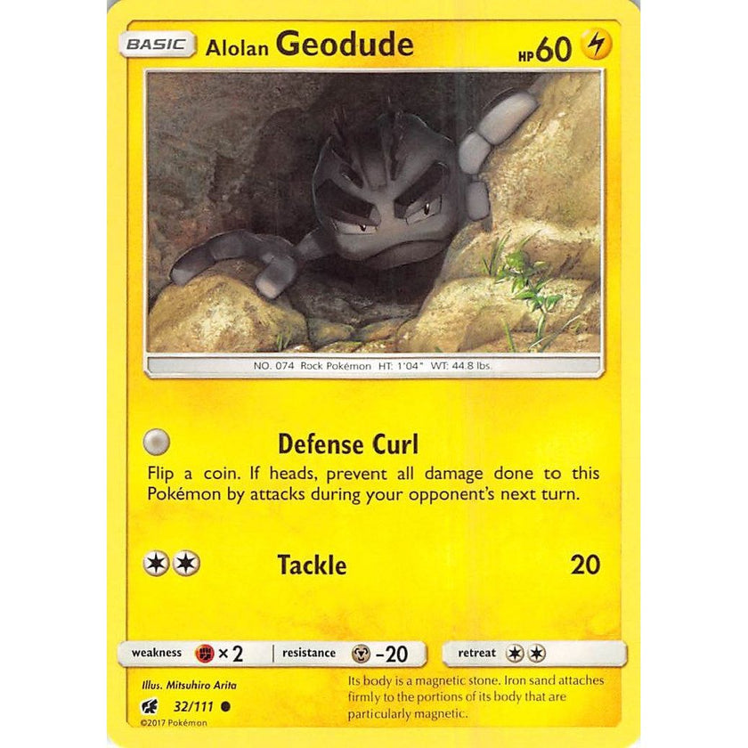 Alolan Geodude (32/111) (SM04)