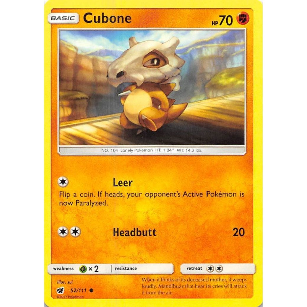 Cubone (52/111) (SM04)