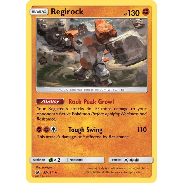 Regirock (53/111) (SM04)
