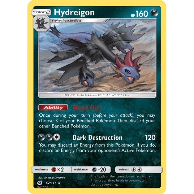 Hydreigon (62/111) (SM04)