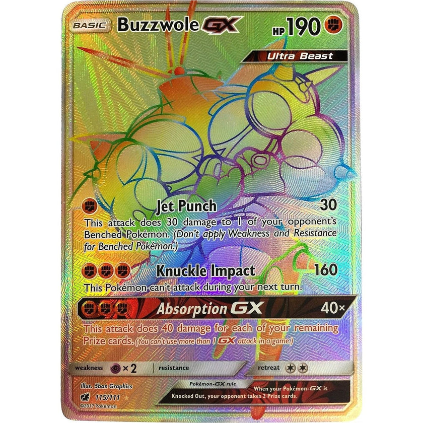 Buzzwole GX (Secret) (115/111) (SM04)