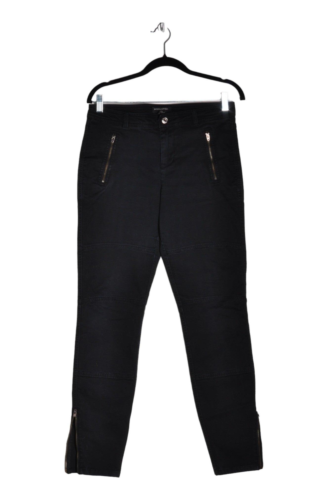 BANANA REPUBLIC Women Straight-Legged Jeans Regular fit in Black - 8