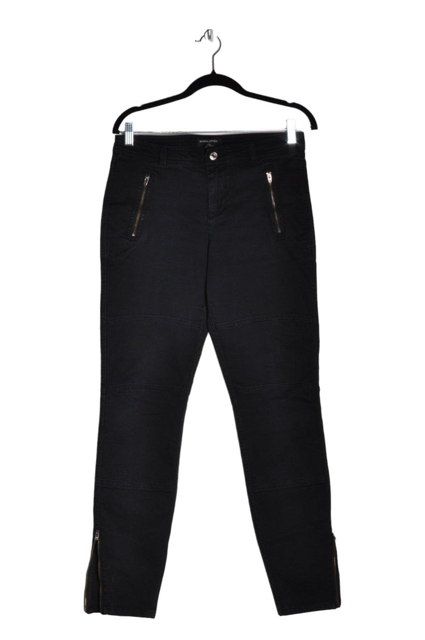 BANANA REPUBLIC Women Straight-Legged Jeans Regular fit in Black - 8