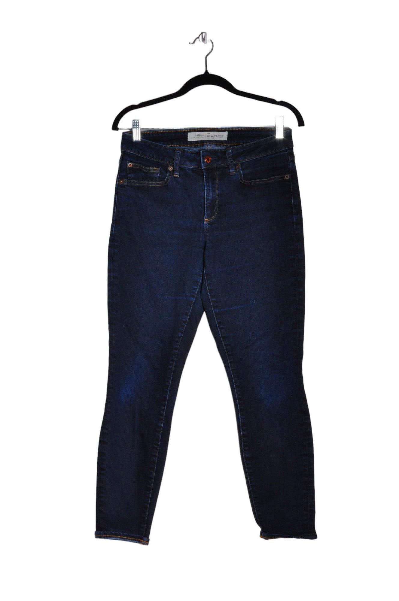 GAP Women Straight-Legged Jeans Regular fit in Blue - 29