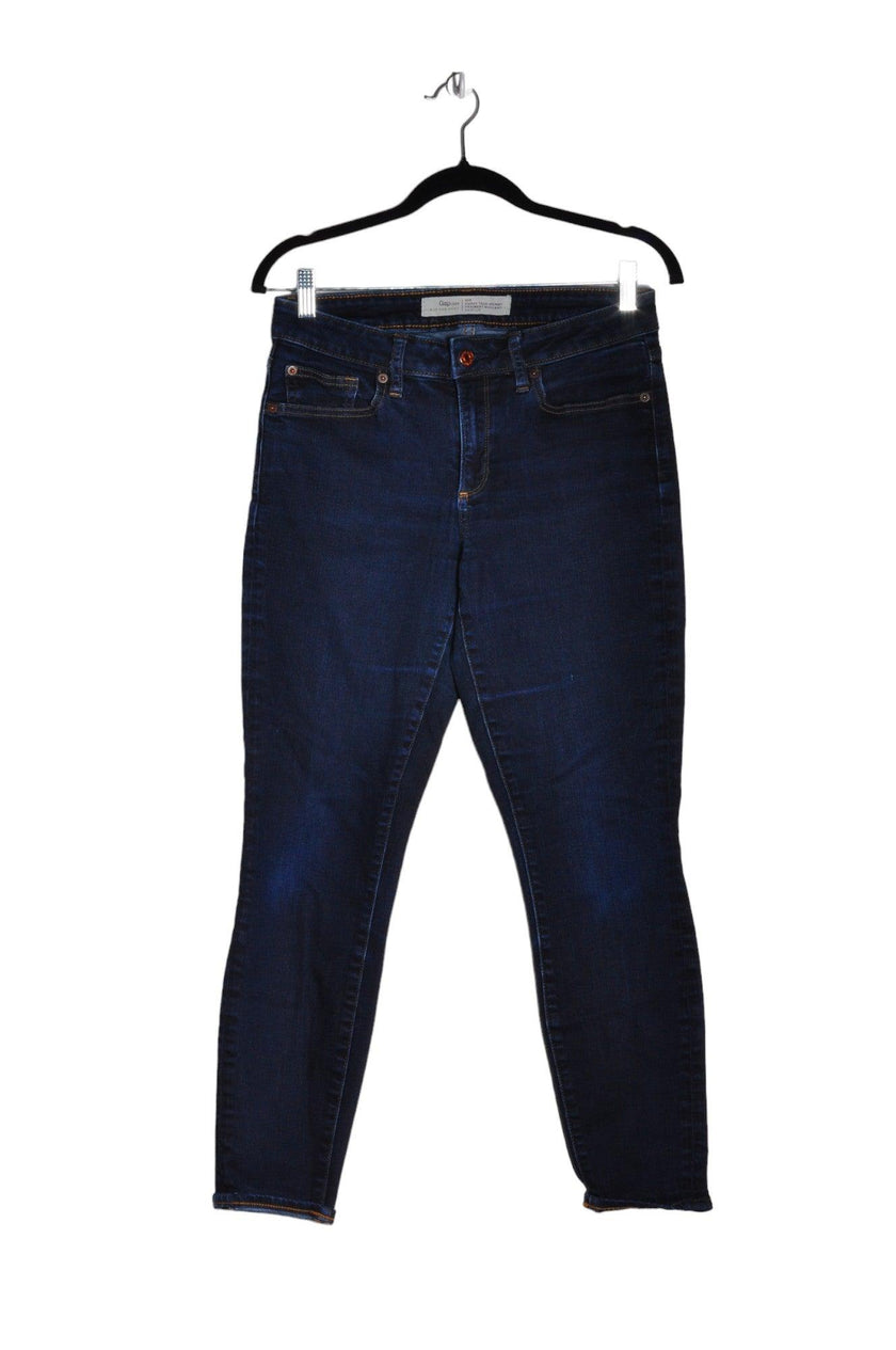 GAP Women Straight-Legged Jeans Regular fit in Blue - 29