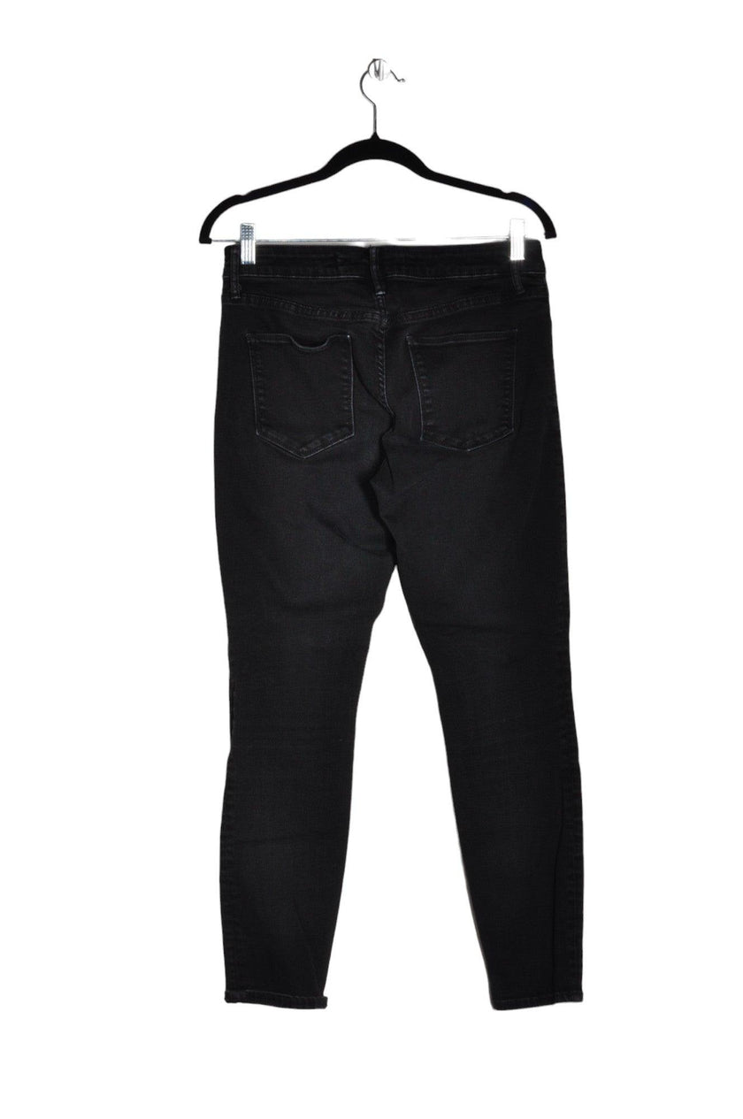 GAP Women Straight-Legged Jeans Regular fit in Black - 29