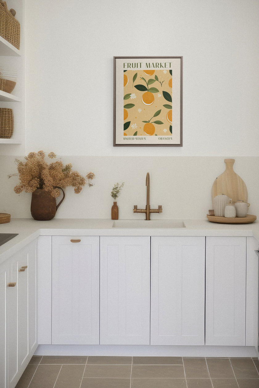 ORANGE TANGO, Oeuvre sur toile étirée