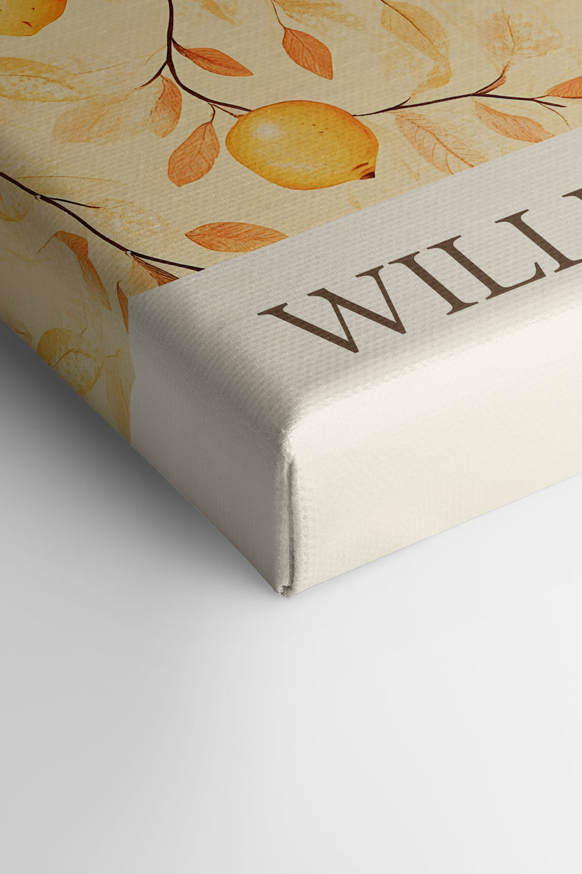 WILLIAM MORRIS II, Oeuvre sur toile étirée