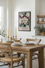 MARCHÉ HIVERNAL II, Oeuvre sur toile étirée