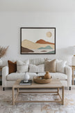 SAND & SKY, Oeuvre sur toile étirée