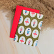 Festive Nutcracker Friends Mini Holiday Card