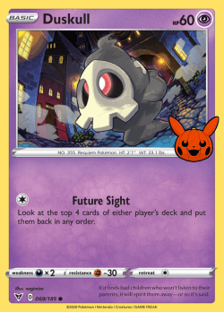 Duskull 069/185 (Trick or Trade)