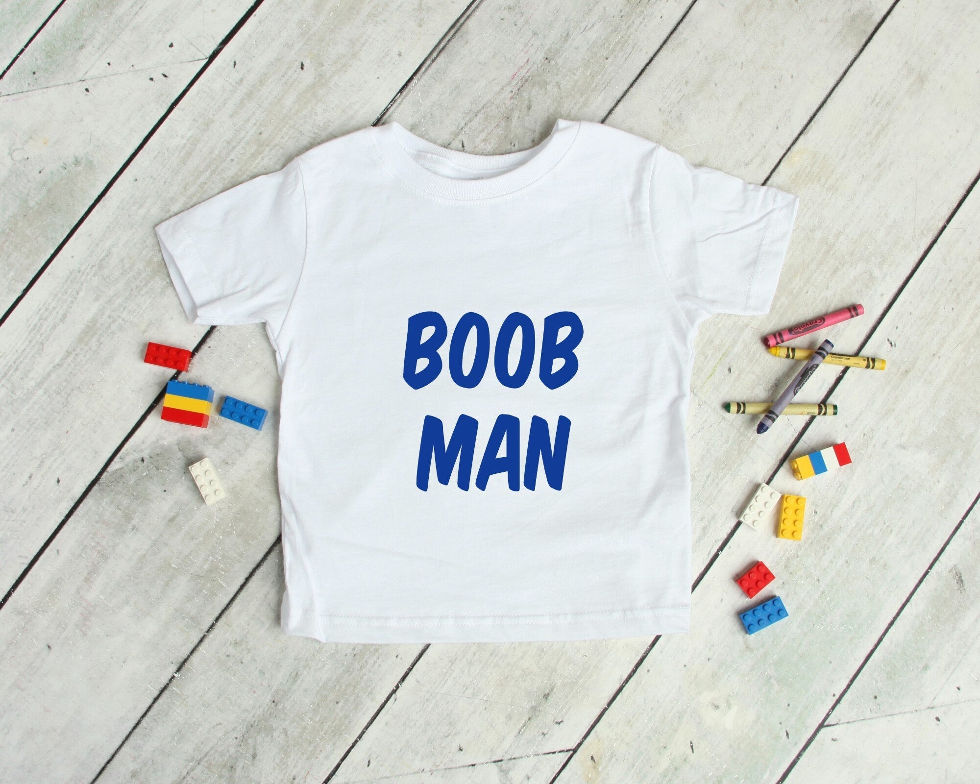 Boob Man Infant Bodysuit