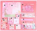 Girls' Pink Stationery Gift Set – Back to School Supplies Box for Elementary & Middle School