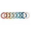 Itzy Ritzy Canada - Bitzy Bespoke Itzy Rings™ Linking Ring Set: Rainbow