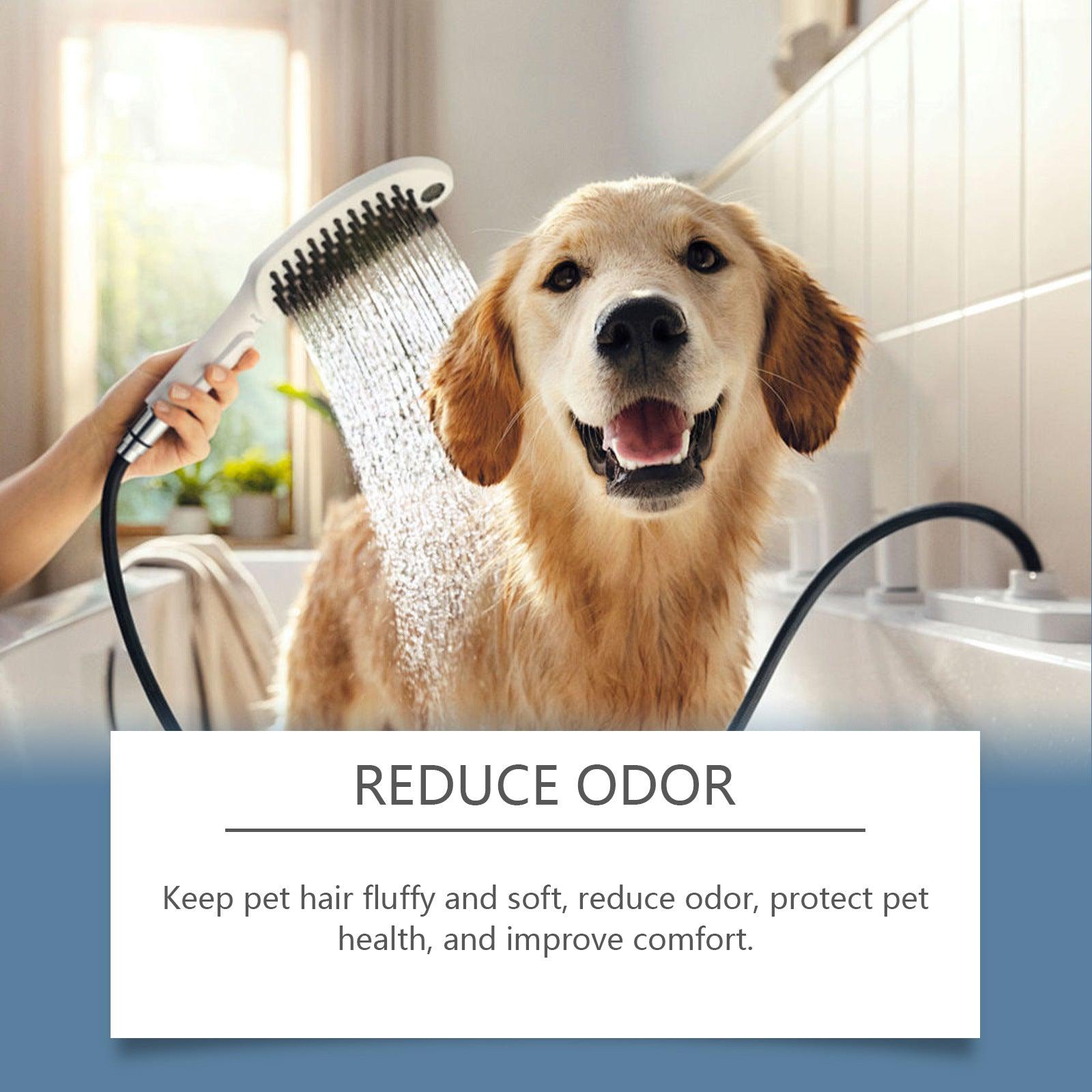 Moisturizing Pet Shampoo for Dogs & Cats – Coconut Oil & Milk Formula (100ml)