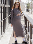 2-in-1 Maternity and Nursing Midi Dress | Kindred Bravely