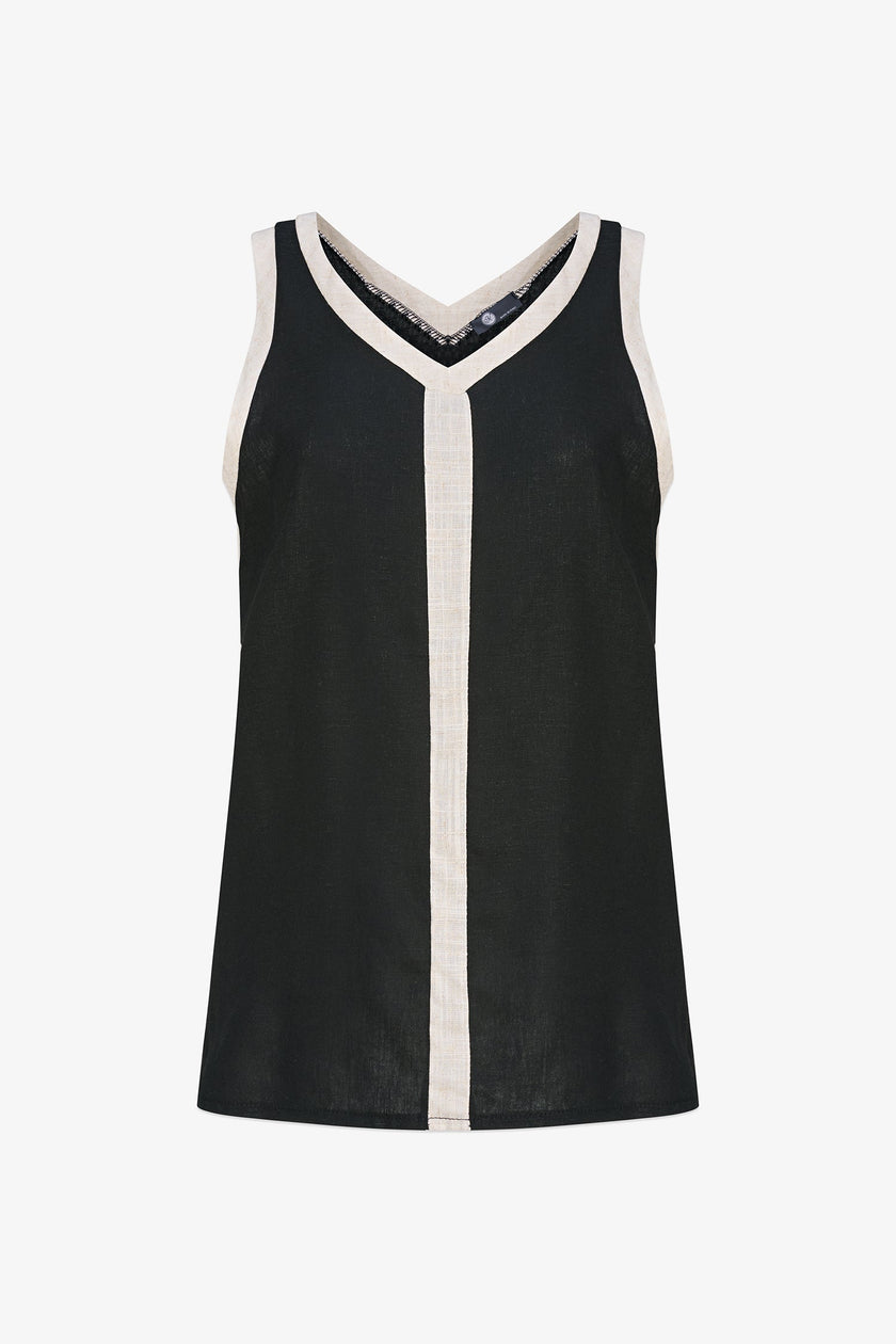 Women's Woven Sleeveless Top