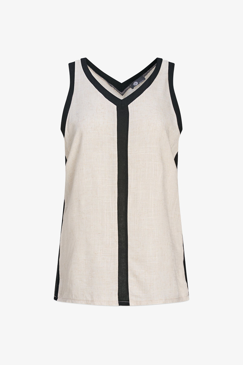 Women's Woven Sleeveless Top