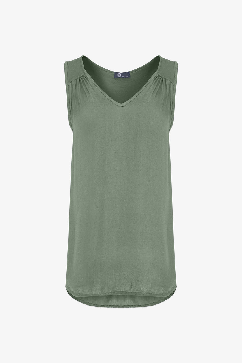 Women's Woven Sleeveless Top