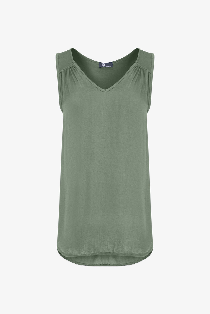Women's Woven Sleeveless Top